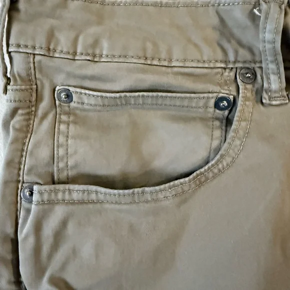 American Eagle Outfitters Khaki Flex Pants 38x34 - Picture 3 of 6